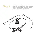 Предварительный просмотр 4 страницы BROSA Parc Coffee Table Assembly Manual