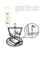 Предварительный просмотр 4 страницы BROSA Parc Extendable Dining Table Assembly Manual