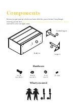 Предварительный просмотр 2 страницы BROSA Prato Chest of Drawers Assembly Manual