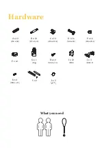 Preview for 3 page of BROSA Proto Small Entertainment Unit Assembly Manual