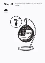 Preview for 6 page of BROSA Riviera Outdoor Hanging Chair Assembly Manual