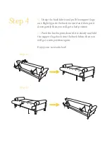 Предварительный просмотр 6 страницы BROSA Sondra Sofa Bed Assembly Manual