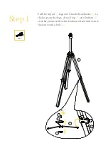 Preview for 4 page of BROSA Tarus Tripod Floor Lamp Assembly Manual