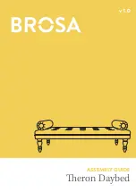 Предварительный просмотр 1 страницы BROSA Theron Daybed Assembly Manual