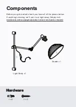 Preview for 4 page of BROSA Tucana Wall Light Assembly Manual