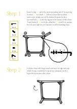 Предварительный просмотр 3 страницы BROSA William Armchair Assembly Manual