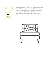 Предварительный просмотр 4 страницы BROSA William Armchair Assembly Manual