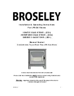 Broseley DESIRE 5 Installation & Operating Instructions Manual предпросмотр