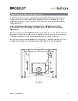 Предварительный просмотр 9 страницы Broseley eVolution 26 Installation & Operating Instructions Manual