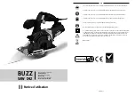 Предварительный просмотр 9 страницы BROSZIO BUZZ SAW D42 Manual