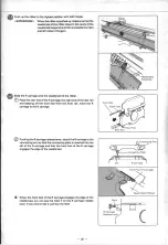 Предварительный просмотр 26 страницы Brother Industries CK-35 Instruction Manual