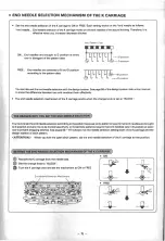 Предварительный просмотр 79 страницы Brother Industries CK-35 Instruction Manual