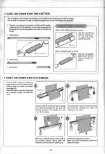 Предварительный просмотр 86 страницы Brother Industries CK-35 Instruction Manual