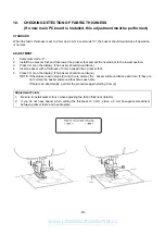 Предварительный просмотр 35 страницы Brother Industries SUPER ACE+e Service Manual