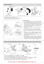Preview for 8 page of Brother 082-8792 Instruction Manual