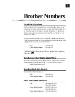 Preview for 3 page of Brother 1170 Owner'S Manual