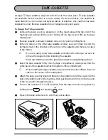 Предварительный просмотр 11 страницы Brother 1300 User Manual