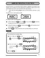 Preview for 51 page of Brother 1300 User Manual