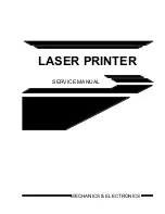 Brother 1660e - B/W Laser Printer Service Manual preview