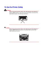 Preview for 4 page of Brother 1670N - B/W Laser Printer User Manual