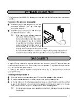 Preview for 7 page of Brother 1750 - P-Touch Color Thermal Transfer Printer User Manual