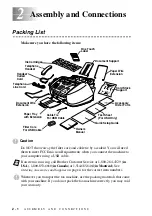 Preview for 24 page of Brother 1800C Owner'S Manual