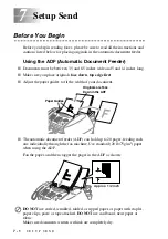 Preview for 68 page of Brother 1800C Owner'S Manual