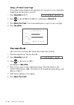 Preview for 76 page of Brother 1800C Owner'S Manual