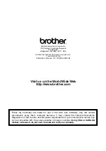 Preview for 146 page of Brother 1800C Owner'S Manual