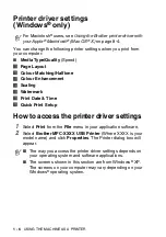 Предварительный просмотр 14 страницы Brother 1940CN - Color Inkjet - Copier Software User'S Manual