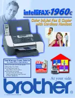 Preview for 1 page of Brother 1960C - IntelliFAX Color Inkjet Brochure