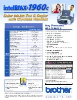 Preview for 2 page of Brother 1960C - IntelliFAX Color Inkjet Brochure