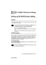 Preview for 12 page of Brother 2200W - NC Print Server Network User'S Manual