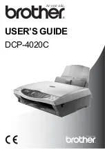 Brother 4020C - DCP Color Inkjet User Manual preview