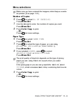 Preview for 133 page of Brother 4420c - MFC Color Inkjet User Manual