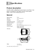 Preview for 313 page of Brother 4420c - MFC Color Inkjet User Manual