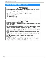 Preview for 32 page of Brother 82-W20 Operation Manual