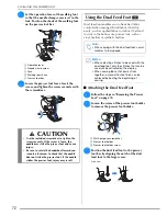 Preview for 74 page of Brother 82-W20 Operation Manual