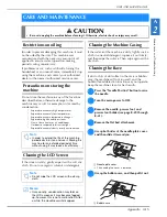 Предварительный просмотр 199 страницы Brother 882-D00 Operation Manual