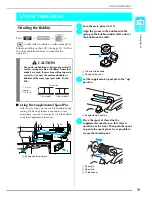 Предварительный просмотр 31 страницы Brother 882-S96 Operation Manual