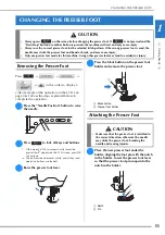 Предварительный просмотр 67 страницы Brother 882-W07 Operational Manual