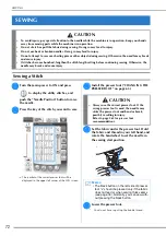 Предварительный просмотр 74 страницы Brother 882-W07 Operational Manual