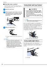 Предварительный просмотр 78 страницы Brother 882-W07 Operational Manual