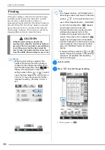 Предварительный просмотр 86 страницы Brother 882-W07 Operational Manual