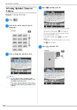 Предварительный просмотр 196 страницы Brother 882-W07 Operational Manual