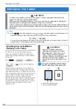 Предварительный просмотр 202 страницы Brother 882-W07 Operational Manual