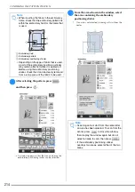 Предварительный просмотр 216 страницы Brother 882-W07 Operational Manual