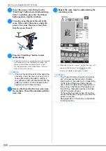 Предварительный просмотр 222 страницы Brother 882-W07 Operational Manual