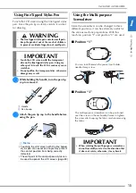 Предварительный просмотр 17 страницы Brother 882-W33 Operation Manual