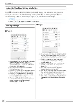 Предварительный просмотр 22 страницы Brother 882-W33 Operation Manual